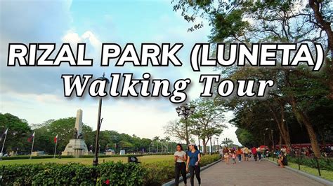 [4K] WALKING TOUR VISITING NEW LUNETA PARK HERE IN .